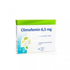 Climofemin 6.5 mg tabletės menopauzei, N30