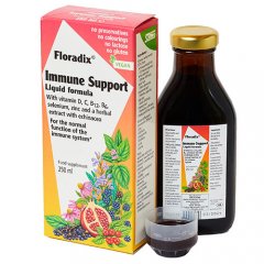 Skysta vitaminų formulė FLORADIX IMMUNE SUPPORT, 250 ml