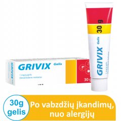 Grivix 1 mg/g gelis, 30 g