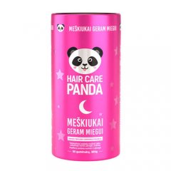 Hair Care Panda Meškiukai geram miegui, guminukai N60
