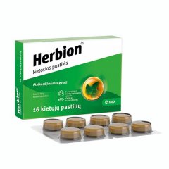 Herbion 35mg kietosios pastilės N16