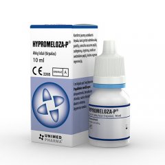 Hypromeloza-P 0.5 % drėkinamieji akių lašai, 10 ml