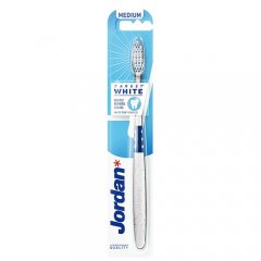 Jordan Target White Medium Soft Toothbrush, N1