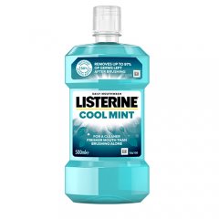 Listerine Coolmint antibacterial oral rinse aid, 500 ml