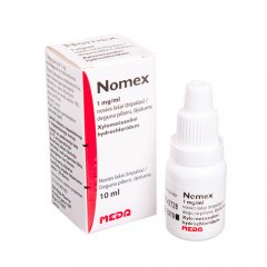 Nomex 1 mg / ml nosies lašai, 10 ml