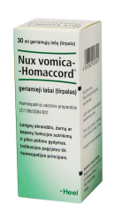 Nux vomica-Homaccord geriamieji lašai skrandžiui, kepenims, 30 ml