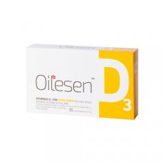 Oilesen Vitamine D3 1000 capsules, N80