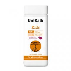 UniKalk Calcium Kids tabletės N90