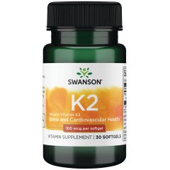 Vitaminas K2 100mcg kapsulės N30 