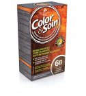 Color & Soin ilgalaikiai natūralūs plaukų dažai (6B), 135 ml