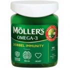 Mollers Dobbel Immunity žuvų taukų kapsulės, N100 (PM)