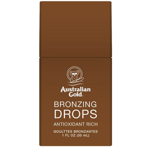 Savaiminio įdegio bronziniai lašiukai  AUSTRALIAN GOLD BRONZING DROPS, 30 ml | Mano Vaistinė