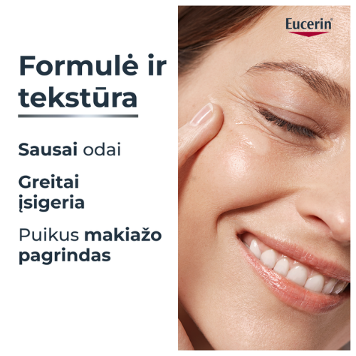 Su hialurono rūgštimi Dieninis kremas sausai odai EUCERIN HYALURON-FILLER, SPF 15, 50 ml (papildymas) | Mano Vaistinė