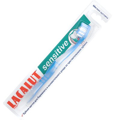 Oral hygiene Lacalut Sensitive toothbrush with soft bristles, N1 | Mano Vaistinė