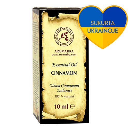 AROMATIKA Cinamono eterinis aliejus 10ml N1 | Mano Vaistinė