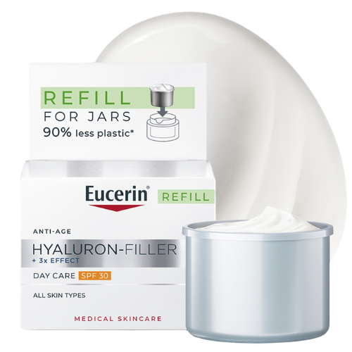 Su hialurono rūgštimi Dieninis veido kremas visų tipų odai EUCERIN HYALURON-FILLER, SPF 30, 50ml (papildymas) | Mano Vaistinė Su hialurono rūgštimi Dieninis veido kremas visų tipų odai EUCERIN HYALURON-FILLER, SPF 30, 50ml (papildymas) | Mano Vaistinė