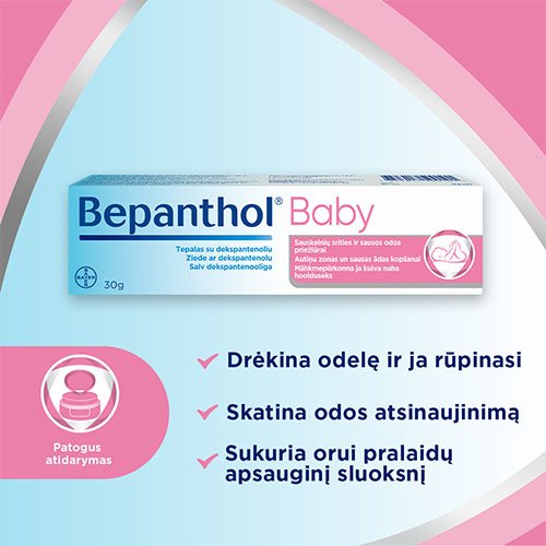 Bepanthol Baby tepalas 30g | Mano Vaistinė