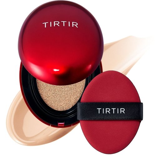 Išliekantis net iki 72 valandų Makiažo pagrindas TIRTIR MASK FIT RED CUSHION, 21N IVORY, 18 g | Mano Vaistinė
