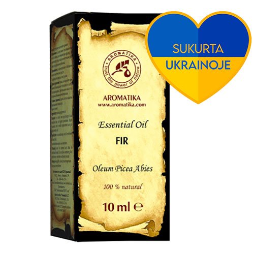 Eterinis aliejus AROMATIKA Eterinis Eglės natūralus aliejus 10ml N1 | Mano Vaistinė