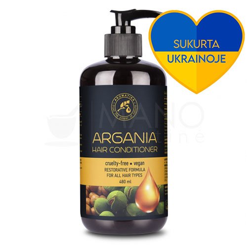 AROMATIKA Argano aliejaus kondicionierius 480ml | Mano Vaistinė