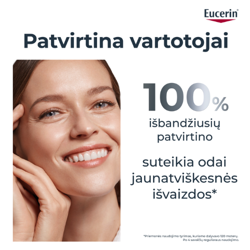 Stangrinamasis naktinis veido kremas su hialurono rūgštimi, (papildymo pakuotė) EUCERIN HYALURON-FILLER, 50 ml | Mano Vaistinė