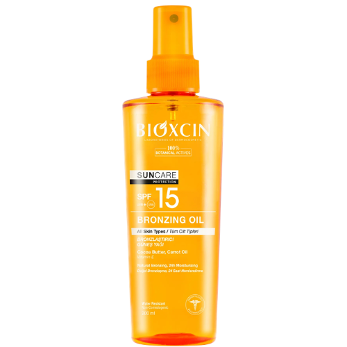 Bronzinį įdegį skatinantis aliejus BIOXCIN SUNCARE BRONZING OIL SPF 15, 200ml | Mano Vaistinė Bronzinį įdegį skatinantis aliejus BIOXCIN SUNCARE BRONZING OIL SPF 15, 200ml | Mano Vaistinė