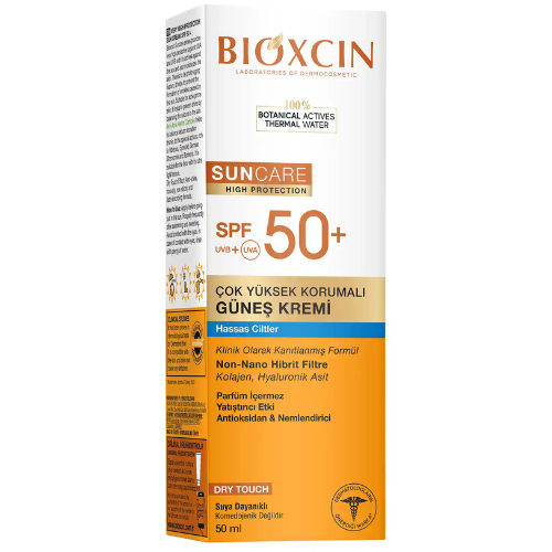 Apsauginis veido ir kūno kremas nuo saulės jautriai odai BIOXCIN SUNCARE FACE AND BODY CREAM SPF 50+, 50ml | Mano Vaistinė Apsauginis veido ir kūno kremas nuo saulės jautriai odai BIOXCIN SUNCARE FACE AND BODY CREAM SPF 50+, 50ml | Mano Vaistinė