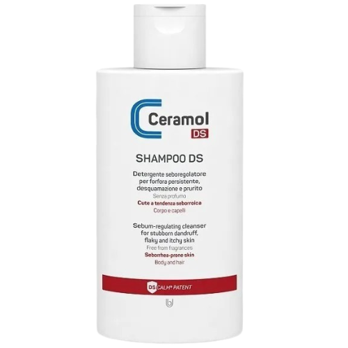 Šampūnas sausai ir jautriai galvos odai CERAMOL DS, 200ml | Mano Vaistinė Šampūnas sausai ir jautriai galvos odai CERAMOL DS, 200ml | Mano Vaistinė