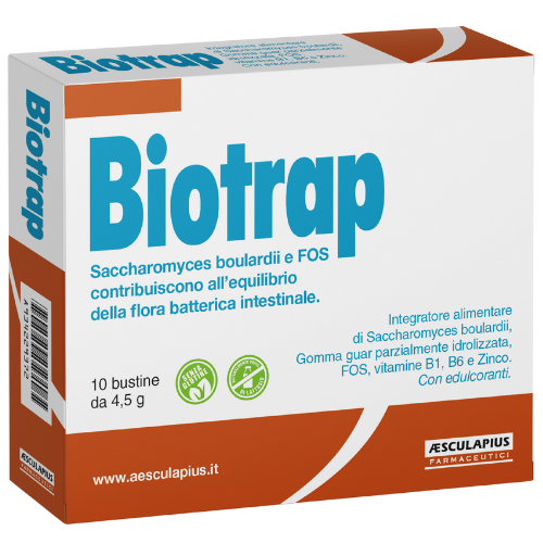 Žarnyno floros pusiausvyrai ir imunitetui Biotrap 4,5g, 10 pakelių | Mano Vaistinė