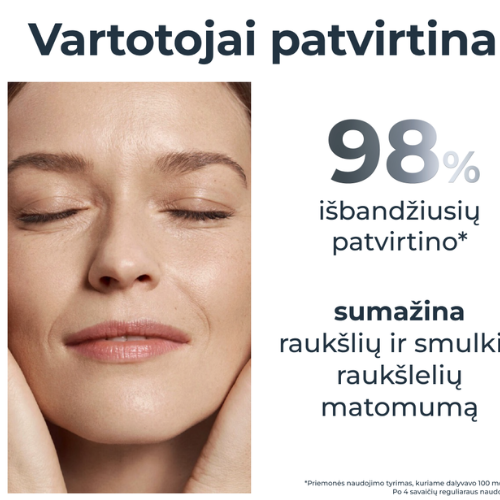 Stangresnės odos pojūtis Dieninis veido kremas visų tipų odai EUCERIN HYALURON-FILLER, SPF 30, 50 ml | Mano Vaistinė