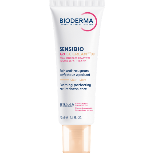 Kremas su spalva raustančiai, jautriai odai BIODERMA SENSIBIO AR+ CC cream SPF50+, 40 ml | Mano Vaistinė Kremas su spalva raustančiai, jautriai odai BIODERMA SENSIBIO AR+ CC cream SPF50+, 40 ml | Mano Vaistinė