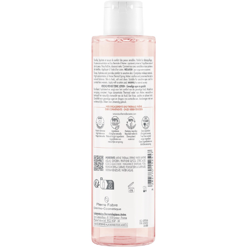 Skirta jautriai, normaliai ar mišriai odai Švelnus gaivinamasis tonikas, AVENE ESSENTIAL, 200 ml | Mano Vaistinė