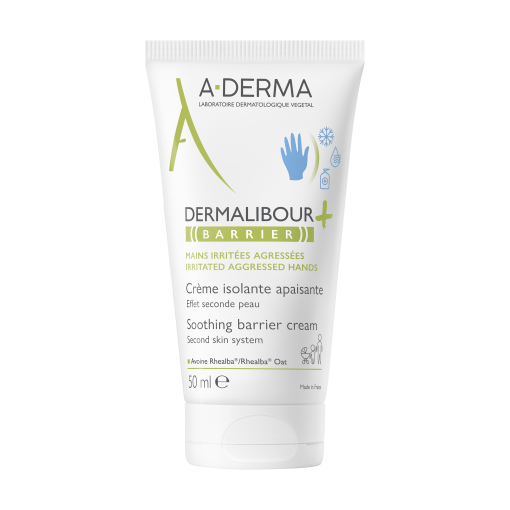 Barjerinis rankų kremas A-DERMA DERMALIBOUR, 50ml | Mano Vaistinė