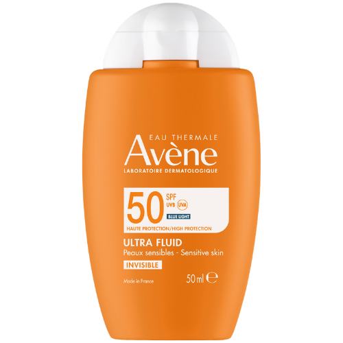 Greitai susigeria ir nepalieka riebumo, lipnumo ar balto sluoksnio ant odos Apsauginis veido fluidas nuo saulės AVENE SUN INVISIBLE SPF50+, 50 ml | Mano Vaistinė Greitai susigeria ir nepalieka riebumo, lipnumo ar balto sluoksnio ant odos Apsauginis veido fluidas nuo saulės AVENE SUN INVISIBLE SPF50+, 50 ml | Mano Vaistinė