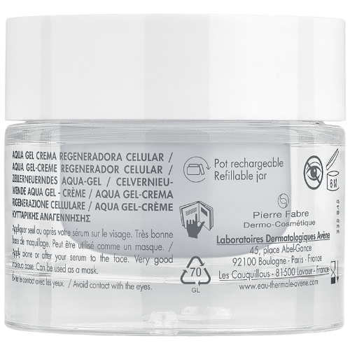 Skirtas brandžiai, pavargusiai ir drėgmės stokojančiai odai Atkuriamasis veido kremas brandžiai odai, AVENE HYALURON ACTIVE BR AQUA, 50 ml  | Mano Vaistinė