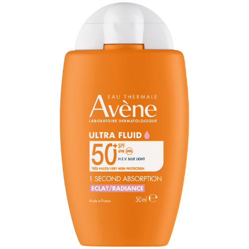 Greitai pasiskirsto, lengvai susigeria ir neapsunkina odos Veido fluidas nuo saulės AVENE SUN ULTRA RADIANT SPF50+, 50 ml | Mano Vaistinė Greitai pasiskirsto, lengvai susigeria ir neapsunkina odos Veido fluidas nuo saulės AVENE SUN ULTRA RADIANT SPF50+, 50 ml | Mano Vaistinė