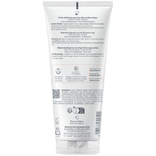 Intensyviai maitinanti ir drėkinanti priemonė, skirta labai sausai, atopinei odai Lipidus atkuriantis pienelio tekstūros gelis EAU THERMALE AVENE XERACALM A.D., 200 ml | Mano Vaistinė Intensyviai maitinanti ir drėkinanti priemonė, skirta labai sausai, atopinei odai Lipidus atkuriantis pienelio tekstūros gelis EAU THERMALE AVENE XERACALM A.D., 200 ml | Mano Vaistinė