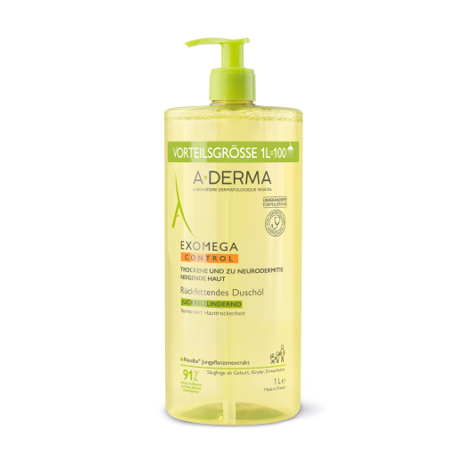 Dušo aliejus A-DERMA EXOMEGA CONTROL, 1L | Mano Vaistinė