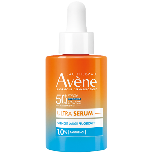 Padeda palaikyti odos drėgmės balansą ir apsaugo nuo saulės sukeliamo odos išsausėjimo Drėkinamasis serumas AVENE ULTRA SERUM SPF50+, 30 ml | Mano Vaistinė Padeda palaikyti odos drėgmės balansą ir apsaugo nuo saulės sukeliamo odos išsausėjimo Drėkinamasis serumas AVENE ULTRA SERUM SPF50+, 30 ml | Mano Vaistinė