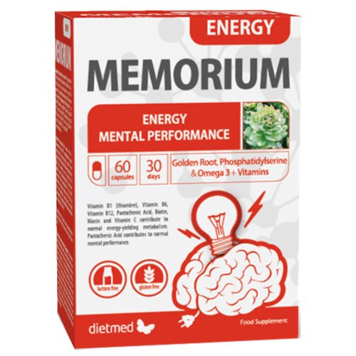 Dietmed Memorium Energy kapsulės N60 | Mano Vaistinė