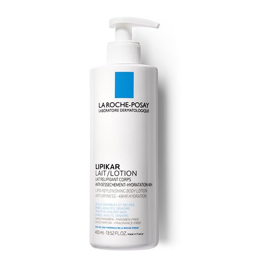 La Roche-Posay LIPIKAR LAIT lipidų kiekį papildanti emulsija, 400 ml