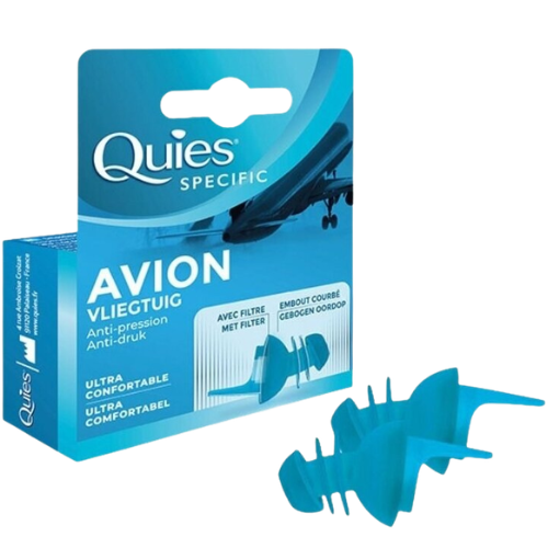 Apsauginiai ausų kištukai skrydžiams, QUIES SPECIFIC, 1 pora | Mano Vaistinė