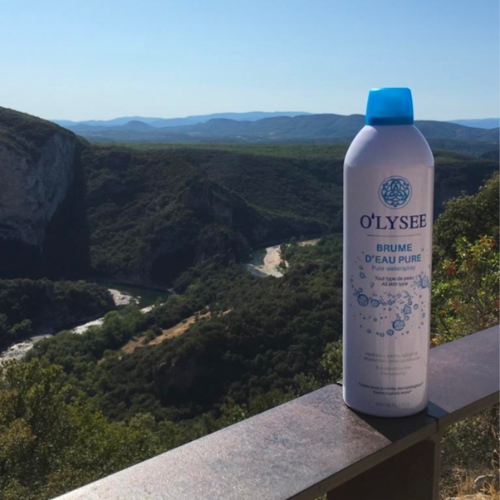 Skirta visai šeimai, tinka visiems odos tipams Vandens dulksna O'LYSEE  PURE, 400 ml | Mano Vaistinė