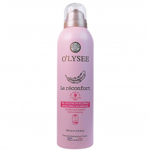 Padeda išlaikyti drėgmę odoje Dušo putos O'LYSEE LE RECONFORT, 200 ml | Mano Vaistinė