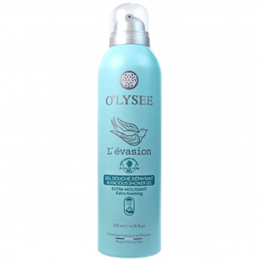 Padeda išlaikyti drėgmę odoje Dušo putos O'LYSEE L'EVASION, 200 ml | Mano Vaistinė