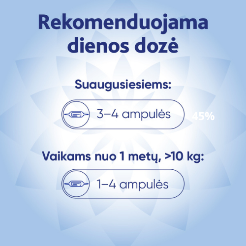MAGNE B6 ampulės- klinikiniais tyrimais patvirtintas magnio trūkumo sukeltų simptomų gydymas. Tinka nuo 1 metų (sveriantiems daugiau kaip 10 kg). Geriamasis tirpalas ampulėse MAGNE B6, 10 vnt. | Mano Vaistinė MAGNE B6 ampulės- klinikiniais tyrimais patvirtintas magnio trūkumo sukeltų simptomų gydymas. Tinka nuo 1 metų (sveriantiems daugiau kaip 10 kg). Geriamasis tirpalas ampulėse MAGNE B6, 10 vnt. | Mano Vaistinė