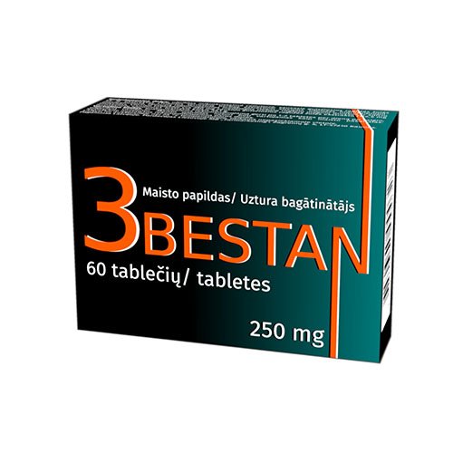 3BESTAN, 60 tablečių | Mano Vaistinė