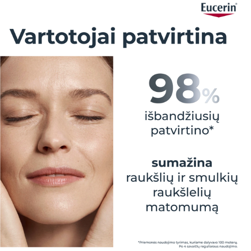 Su hialurono rūgštimi Dieninis veido kremas visų tipų odai EUCERIN HYALURON-FILLER, SPF 30, 50ml (papildymas) | Mano Vaistinė Su hialurono rūgštimi Dieninis veido kremas visų tipų odai EUCERIN HYALURON-FILLER, SPF 30, 50ml (papildymas) | Mano Vaistinė