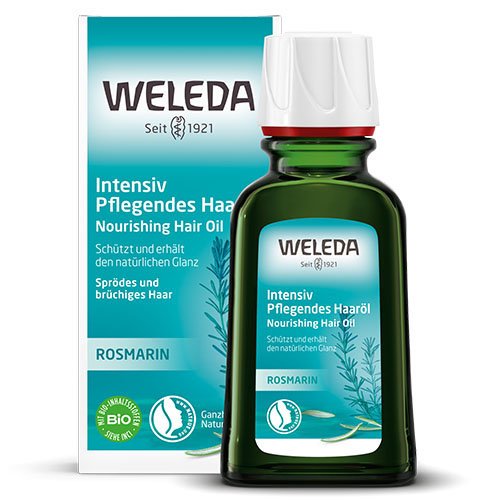 Aliejus plaukams su rozmarinais WELEDA HAIR, 50ml | Mano Vaistinė