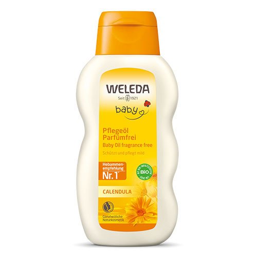 Bekvapis kūno aliejus WELEDA CALENDULA BABY, 200ml | Mano Vaistinė